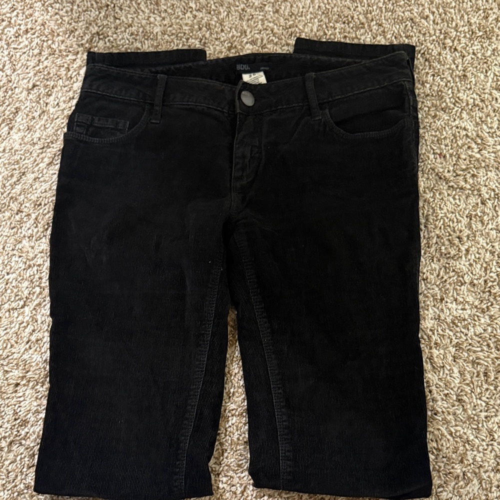 BDG Dark Corduroy Trousers